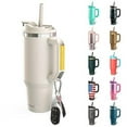 thumbnail image 1 of Thicc Buddy - 40 oz Stainless Steel Vacuum Insulated Tumbler with Lid and Straw for Water - Travel Mug Cupholder Friendly - Gifts for Women Men Him Her, 1 of 6
