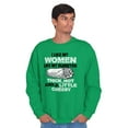 thumbnail image 1 of Thicc Hot Burrito Funny Taco Tuesday Men's Big & Tall Crewneck Sweatshirt Brisco Brands 2X, 1 of 5