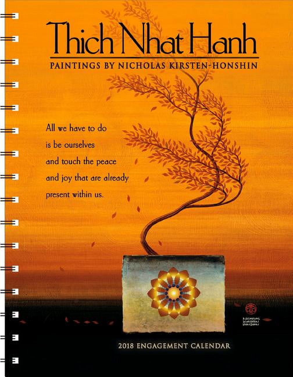 thich-nhat-hanh-2018-engagement-calendar-paintings-by-nicholas-kirsten-honshin-other
