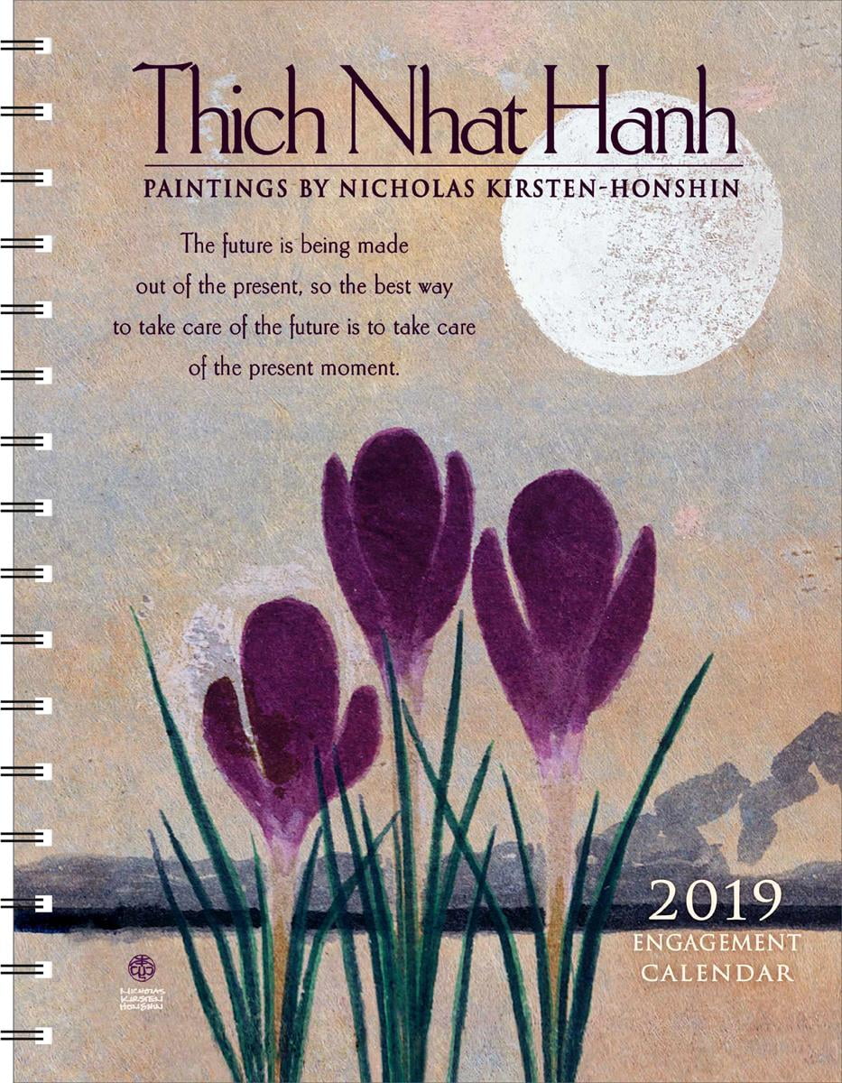 thich-nhat-hanh-2019-engagement-calendar-paintings-by-nicholas-kirsten