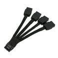 thumbnail image 1 of Thick 16AWG Wire 4x 8Pin To 16Pin GPU Power Cable 600W High Efficiency For PC, 1 of 5