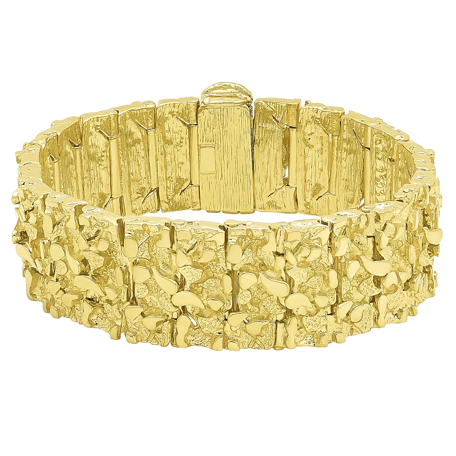 Gold Nugget Bracelet 