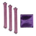 thumbnail image 1 of Thick 3CM hook non-hot hair curler lazy sleep big wave curly hair artifact hair tube jewelry-Purple-9+scarves, 1 of 6
