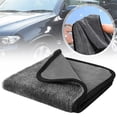 thumbnail image 1 of Thick Absorbent Cleaning Cloths Lint Free Reusable Towels, Multi Surface Microfiber Cleaning Towels For Car Detailing Kitchen Household Cleaning, 3 Sizes Available (3030cm, 3040cm, 40*40cm), 1 of 8