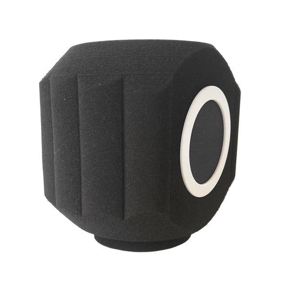 Thick Acoustics Foam Mics Foam Filter Cover Quick Install Windscreen For Eliminating Plosives In Homes Studio Recordings