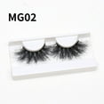 thumbnail image 1 of Thick And Long Eyelashes 27mm Extra Length With Layered 3D Volume Curl For Dramatic Eye, 1 of 6