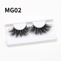 Thick And Long Eyelashes 27mm Extra Length With Layered 3D Volume Curl For Dramatic Eye