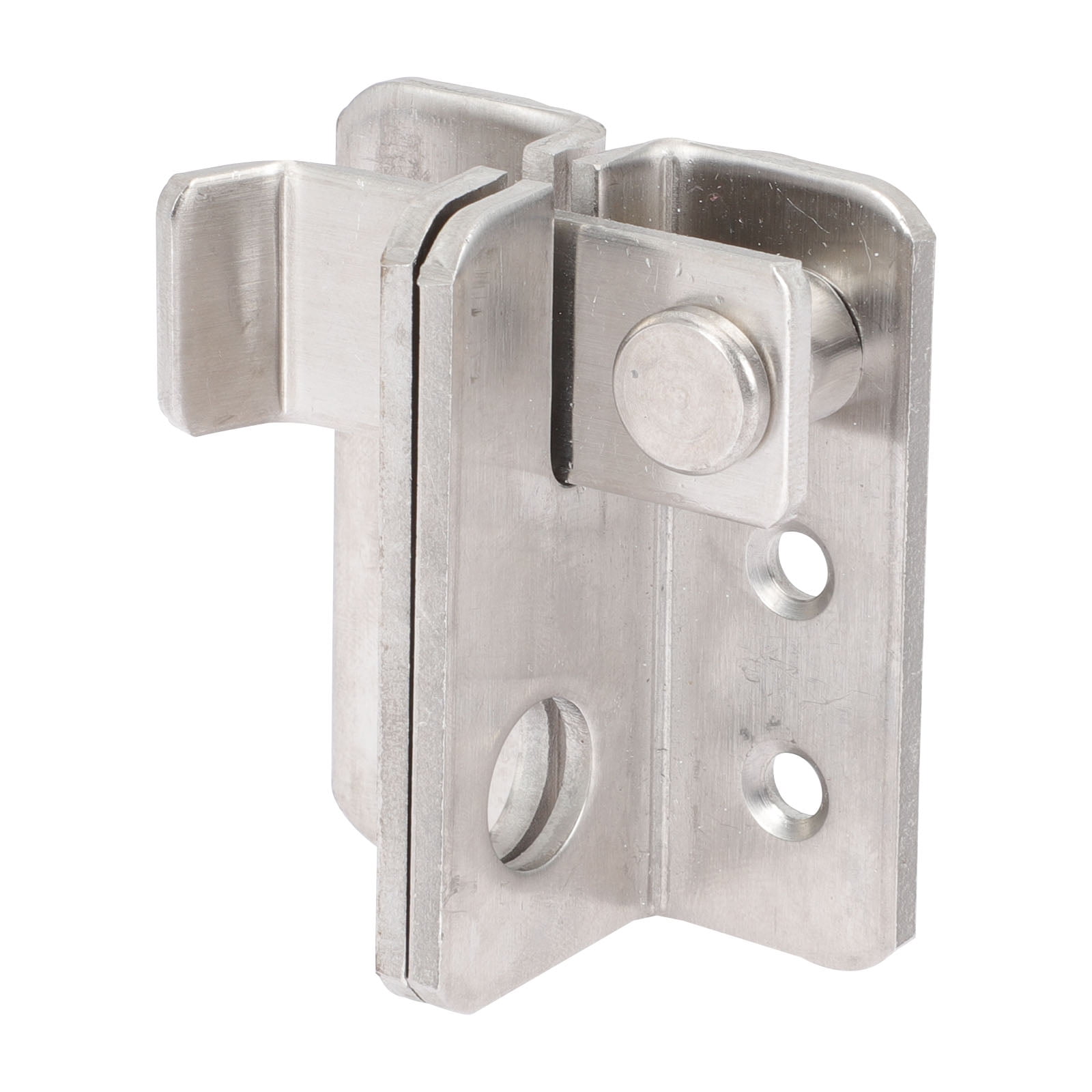 Thick Anti-theft Lock Security Bar That Padlocks Door Sliding Silver