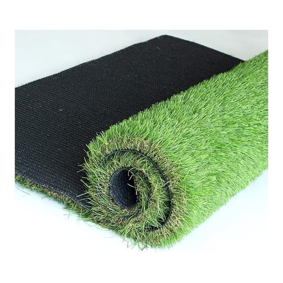 Thick Artificial Grass Turf 1x9FT, 1.77 Inch Realistic Fake Grass Rug with Drainage, Customizable with Extra Large Size, Perfect for Indoor and Outdoor Use, Synthetic Grass Mat for Dogs