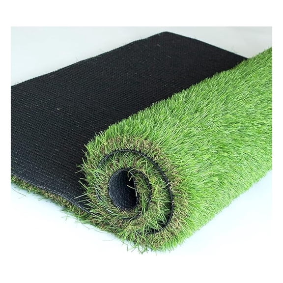 Thick Artificial Grass Turf 2x9FT, 1.77 Inch Realistic Fake Grass Rug with Drainage, Customizable with Extra Large Size, Perfect for Indoor and Outdoor Use, Synthetic Grass Mat for Dogs