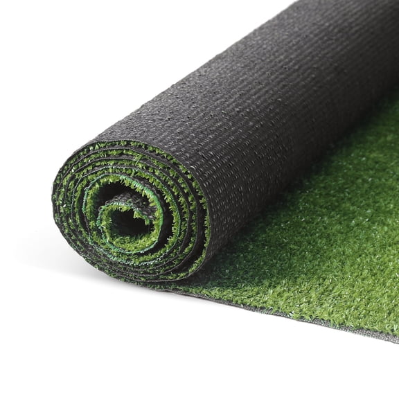 KULAGAGA Thick Artificial Grass Turf Lawn Customized Size 9.8 x 6.5 Inch, Indoor Outdoor Garden Lawn Landscape Synthetic Grass Mat Fake Grass Rug