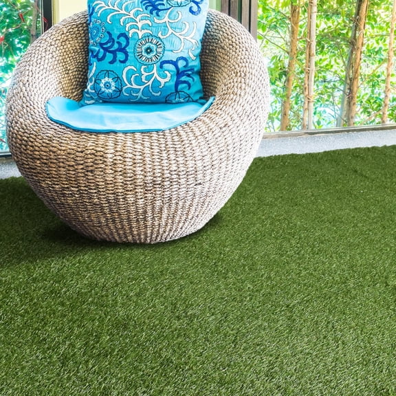Thick Artificial Synthetic Grass Turf Rug Over 50 Sizes for Outdoor/Indoor 3'X5'