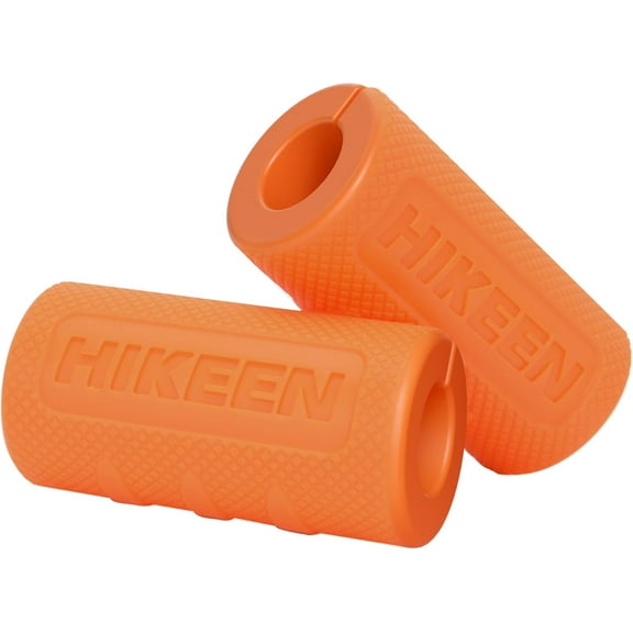 Adoreal Thick Bar Dumbbell Grips,Non Slip Hard Rubber Barbell Grips,Grips for Weight Lifting, Muscle Building-2" Outer Diameter