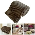 thumbnail image 1 of Thick Blanket Soft Blanket Cozy Bed Blanket Warm Bed Blanket Lightweight Bed Blanket Shearling Wool Blanket Green Bed Blanket Multi-color 150*200CM, 1 of 4