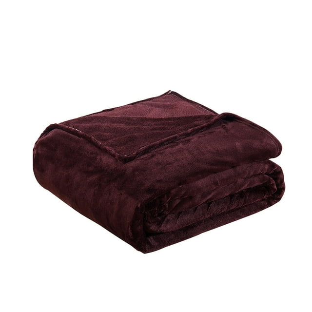 Thick Blankets Flannel Fleece Blanket Lightweight Warm Bed Blanket
