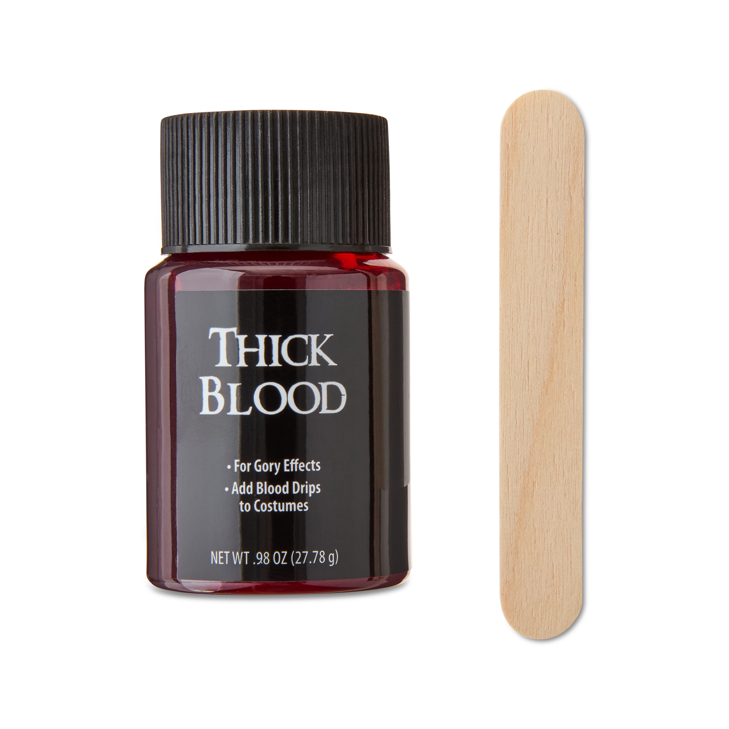 Thick Blood, Face or Body Make-up, .98oz, Adults Halloween Make-Up by Fun World