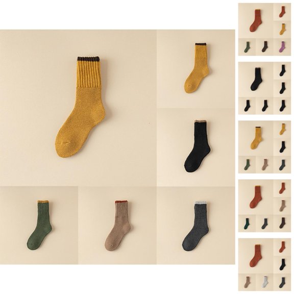 Thick Boot Long Compression Socks for Women â Warm Wool Fabric, Cozy Fit for Winter, Under Knee-High Boots, Fashion Layered Cold Weather Look