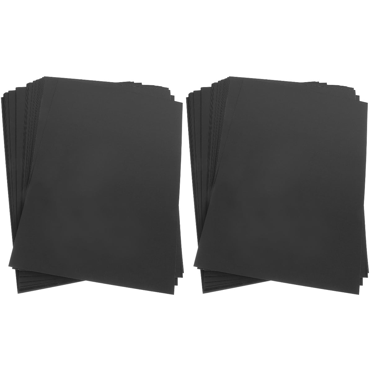 100 Pcs Thick Black Cardstock Paper for Kids Handmade Albums, Painting, Printing, Wedding Crafts and Art Project Supplies
