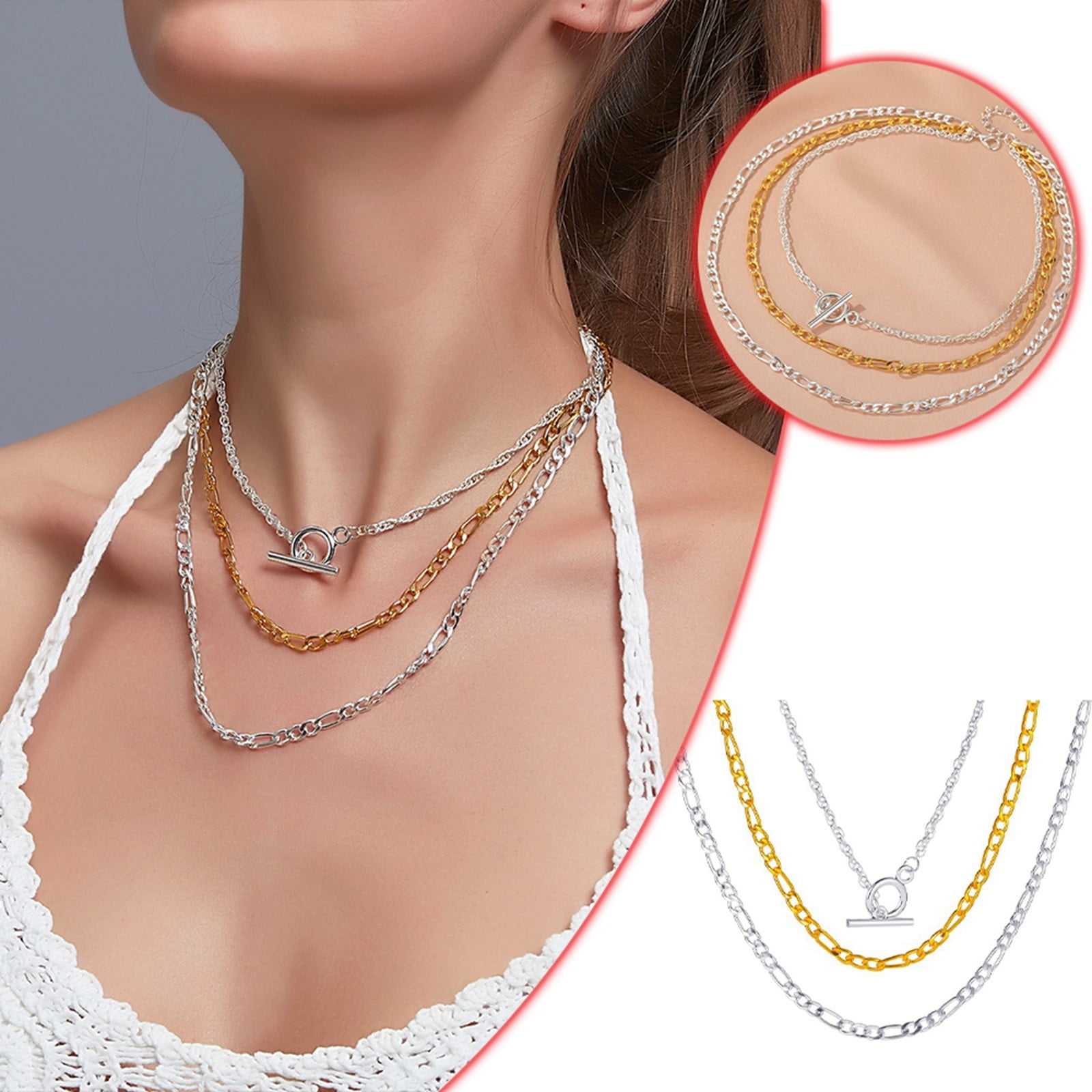 Big necklaces in style deals
