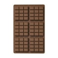 thumbnail image 1 of Thick Chocolate Bar Silicone Mold Yh917, Silicone Snap Bars Making Set Break Apart Wax Melt Mould Easy Release Soy Candle Mould Rectangle Non Stick for Protein and Energy Soap Home Diy Handmade Gifts, 1 of 9