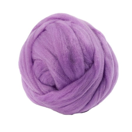 Thick Chunky Yarn Chunky Roving Yarn Filling, Soft Arm Knitting Yarn, Jumbo Tubular Yarn Weight Yarn for Throw Macrame Pet Bed Sweater Cushion