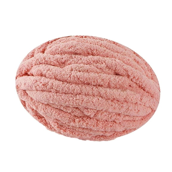 Thick Chunky Yarn Chunky Wool Yarn Bulky Yarn for Crocheting Arm Knitting Yarn Weight Yarn Knit Yarn for Knitted Blanket Mat Weaving Sweater Pink