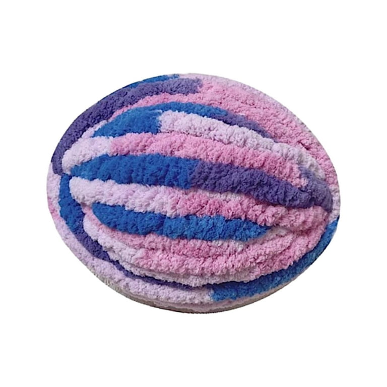 Thick Chunky Yarn, Chunky Wool Yarn, Soft Polyester Yarn, Arm Knitting  Yarn, Weight Yarn, Knit Yarn for Knitted Blanket/ Sweater/ Weaving Macrame  Blue