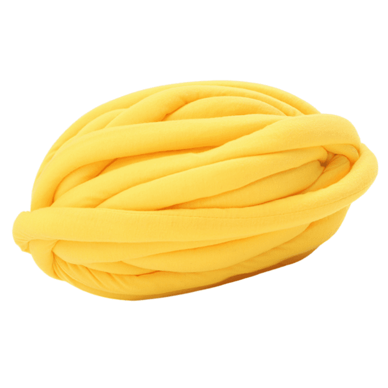 Super chunky yellow wool sale