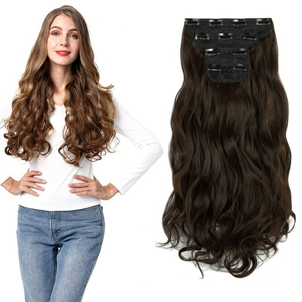 3/4 black hair pieces deals