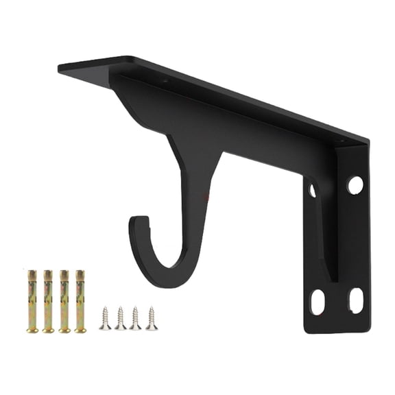 Thick Cold Rolled Steel Shelf Brackets Wall Mounted 90 Degree Adjustable Brackets for Organizing Garage Cabinets Closets