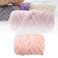 thumbnail image 1 of Thick Core Yarn Hand Woven Fabric Strip Thread for DIY Knitting Crochet Blanket Cushion Yarn Home Projects, 1 of 6