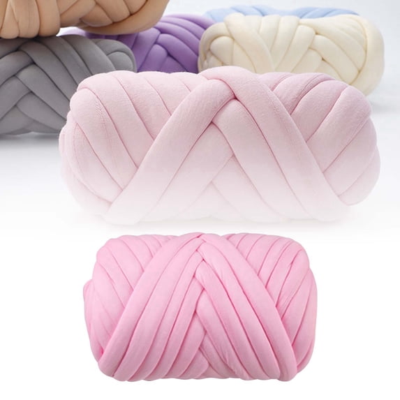 Thick Core Yarn for DIY Knitting Hand Woven Fabric Crochet Blanket Cushion Thread Home Craft Projects