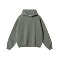 thumbnail image 1 of Thick Cotton Lined Hoodies Winter Oversized Blank Hoodies Warm Sweatshirts, 1 of 5