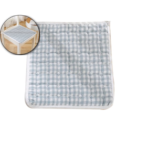Thick Cotton Seat Pad, Anti-Slip Chair Cushion with Straps, Universal Office/Dining Comfort Cushion for Workplace Use