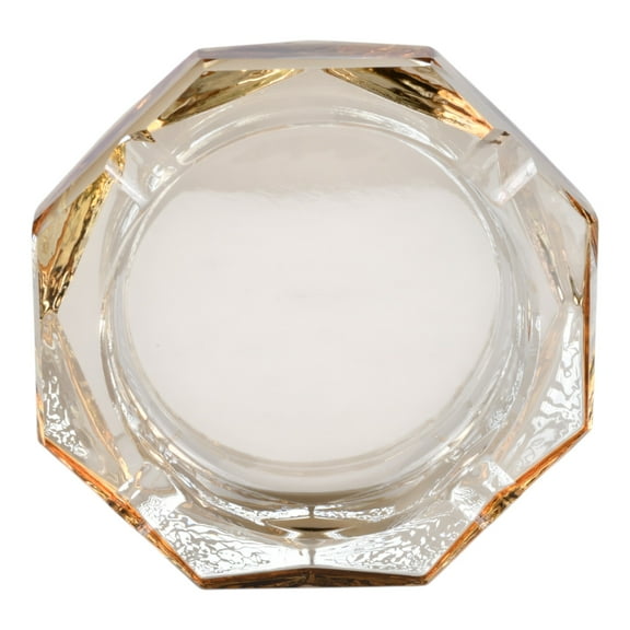 Thick Crystal Glass Ashtray Cigar - Decorative Cigar Ashtray – Ash Tray for Home Decor & Cigar Accessories