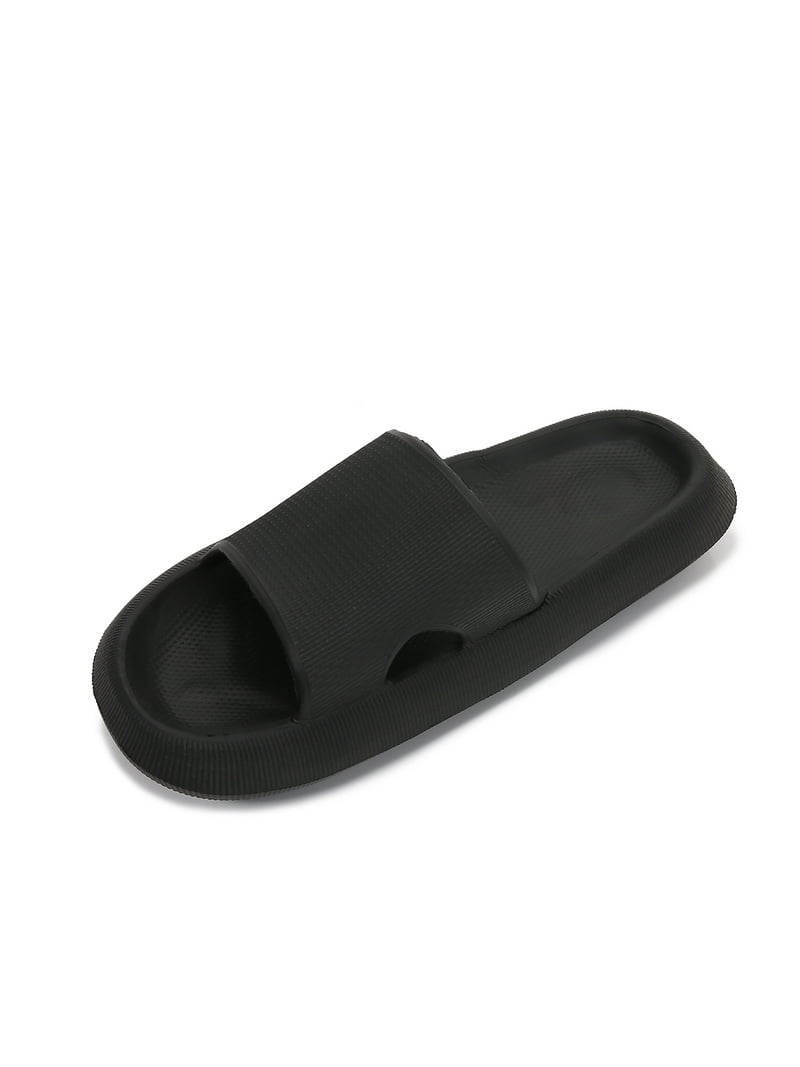 Quoddy Men\'s size 10 Slide Sandals in Black - Comfortable Open-Toe Slides Men main image 3