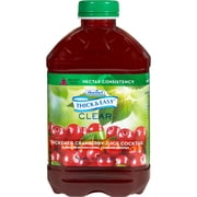 Thick & Easy Clear Thickened Beverage 15813 46 oz, Cranberry Juice Cocktail