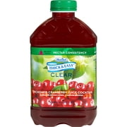Thick & Easy Clear Thickened Beverage 15813 46 oz, Cranberry Juice Cocktail