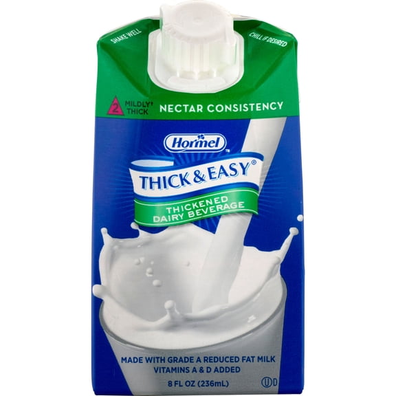 Thick & Easy Dairy Thickened Beverage Milk 8 oz Carton 27 Ct