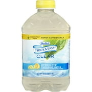 Thick & Easy Hydrolyte Thickened Water Lemon 46 oz. Bottle 6 Ct