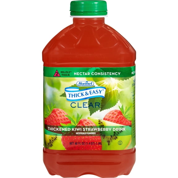 Thick & Easy Kiwi Strawberry Thickened Beverage, Nectar Consistency, 6 Ct