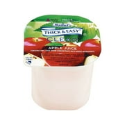 Thick & Easy Thickened Beverage 4 oz. Portion Cup Apple Ready to Use Nectar Case of 24