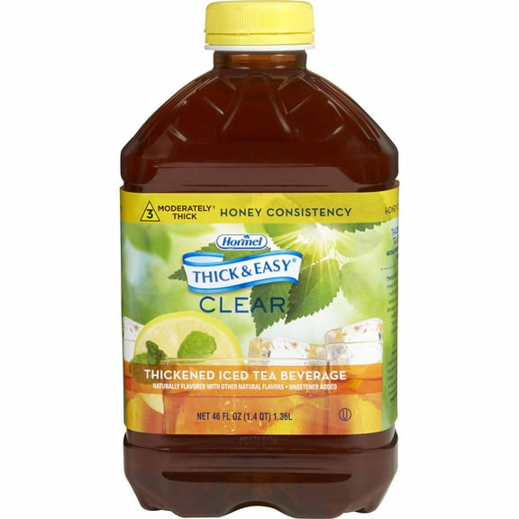 Thick & Easy Thickened Beverage Iced Tea 46 oz. Bottle