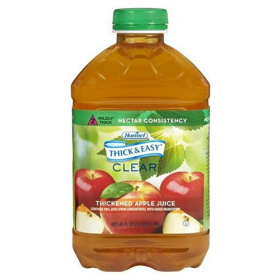 Thick & Easy Thickened Juice 46 oz Apple Case of 6