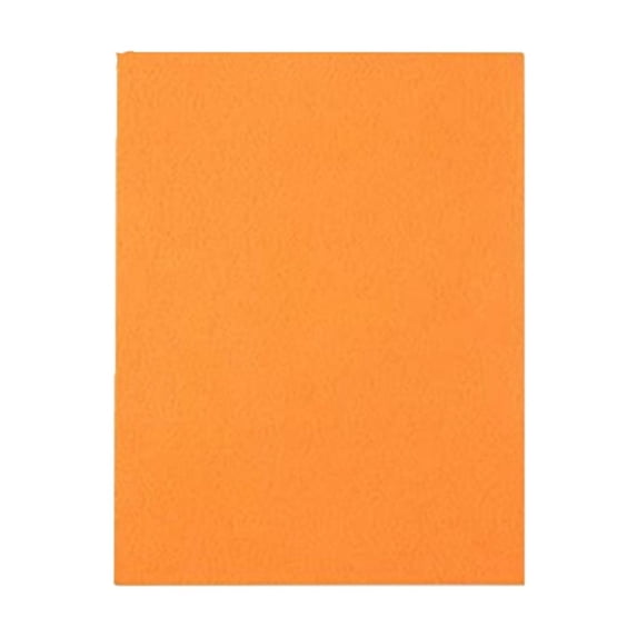 Thick Felt Sheets for Crafts, 1 Pc 3mm Stiff Colored Felt Sheets, 12 × 7.8 Inch Wear Resistant Hard Craft Fabric, Ideal for Sewing and Handmade Art DIY Projects, Easy to Cut Craft Supplies,Orange
