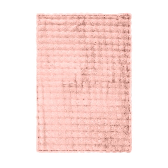 Thick Flannel Waffle Blanket Soft Textured Plush Throw Blanket for Bed Sofa Couch Lightweight Warm All Season Use