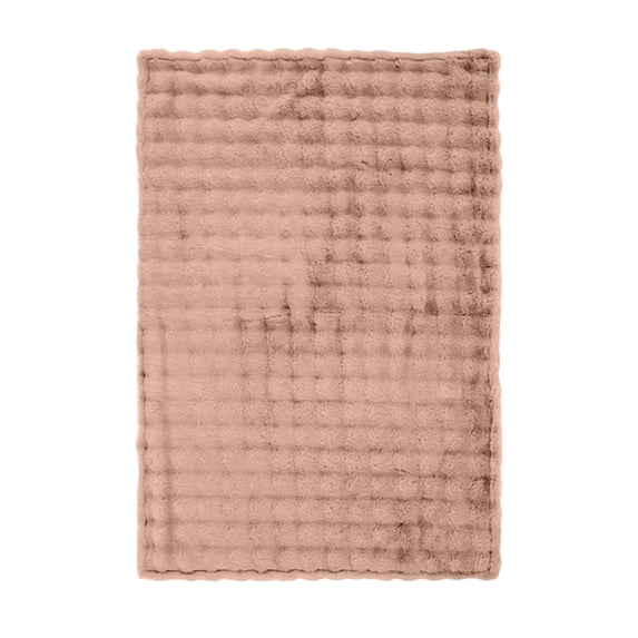 Thick Flannel Waffle Blanket Soft Textured Plush Throw Blanket for Bed Sofa Couch Lightweight Warm All Season Use