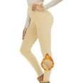 thumbnail image 1 of Thick Fleece Lined Leggings for Women – High Waisted Winter Thermal Warm Yoga Pants Workout Tummy Control Leggings, 1 of 3