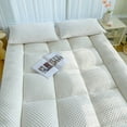 thumbnail image 1 of Thick Floor Mattress, roll-up futon Mattress, Yoga mat, Student Dormitory Sleeping mat, nap mat, Single and Double Mattress, 1 of 6