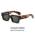 thumbnail image 1 of Thick Frame PC Sunglasses for Women Men, Versatile Square Fashion Sunglasses for Travel, Driving, Party, Outdoor Activities, 1 of 7